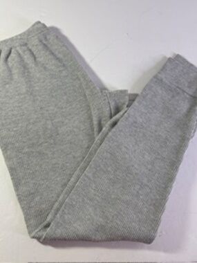 Fruit of the Loom Men's Gray Thermal Waffle Underwear Bottoms Size S